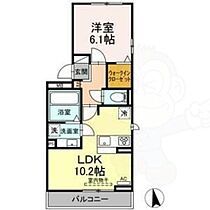 クロエ  ｜ 愛知県名古屋市港区大西２丁目112番（賃貸アパート1LDK・3階・40.04㎡） その2