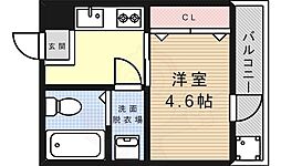 間取図画像 1K