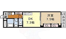 間取図画像 1DK