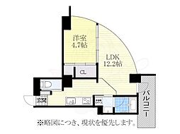 レジデンスT・L新栄 1LDKの間取図画像