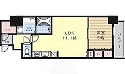 ダイワシティー大須 1LDKの間取図画像