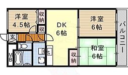 あおいマンション 3LDKの間取図画像