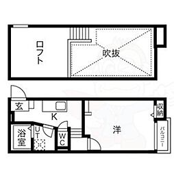 Creo堀田弐番館 1階/-