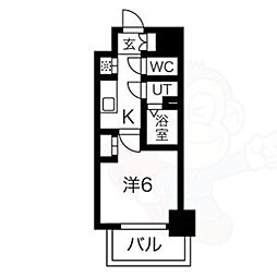 エステート金山 6階/-