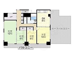 熱田ATビル 4DKの間取図画像