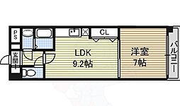エクセレントガーデン 1LDKの間取図画像