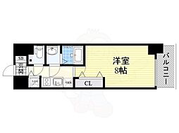 プレサンス新栄町ギャラント 1Kの間取図画像