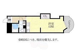 秋月ハイツ 1DKの間取図画像