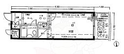 ライオンズマンション丸の内第6 1Kの間取図画像