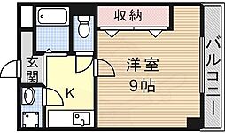 ブライトプレイスあゆち 1Kの間取図画像