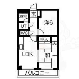 シャンポール鶴見 3階