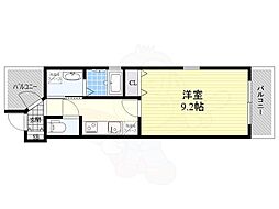 千種アヴァンギャルドプレイス 1Kの間取図画像