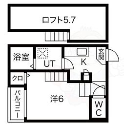 ラ・ポルト 2階