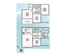 西多摩郡瑞穂町殿ヶ谷　新築分譲住宅　全4棟　1号棟