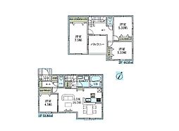 西多摩郡瑞穂町駒形富士山　新築分譲住宅　全2棟　2号棟
