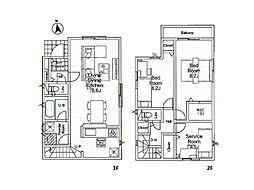 八王子市大和田町7丁目　新築分譲住宅　全2棟　2号棟