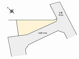 昭島市中神町(北側エリア)売地