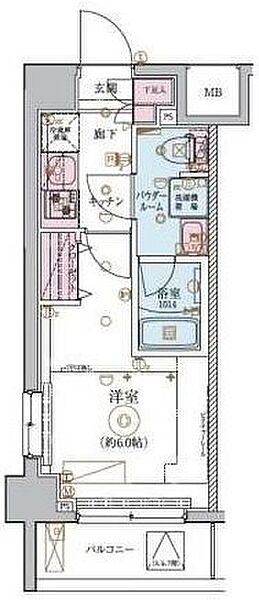 リヴシティ横濱東蒔田 ｜神奈川県横浜市南区東蒔田町(賃貸マンション1K・5階・20.59㎡)の写真 その2