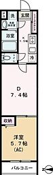 間取図画像 1DK