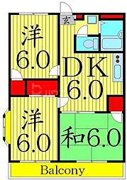 間取図画像 3DK