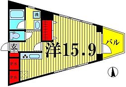 間取図画像 ワンルーム