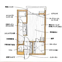 間取図画像 ワンルーム