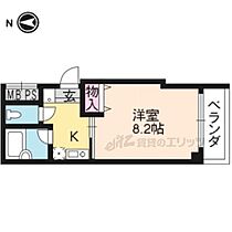 京都府京都市下京区綾小路通東洞院東入神明町（賃貸マンション1K・4階・23.68㎡） その2