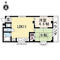 エクセレント小川 401 ｜ 京都府京都市中京区小川通丸太町下ル中之町（賃貸アパート2LDK・4階・45.30㎡） その2