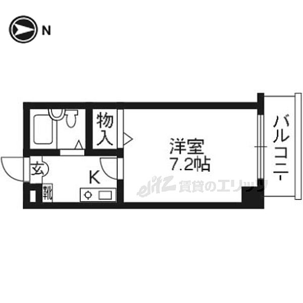 スタシオン　スェリジェ 502｜京都府京都市下京区木津屋橋通新町東入東塩小路町(賃貸マンション1K・5階・20.71㎡)の写真 その2