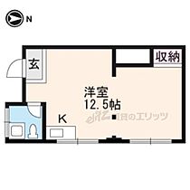 京都府京都市左京区田中南西浦町（賃貸マンション1R・3階・28.00㎡） その2