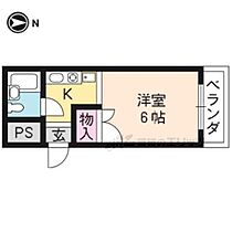 京都府京都市東山区今熊野北日吉町（賃貸マンション1K・2階・19.00㎡） その2