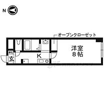 京都府京都市右京区西院坤町（賃貸マンション1K・6階・21.00㎡） その2