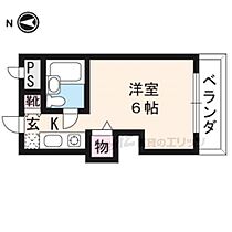 ホワイトリバーハイツ 210 ｜ 京都府京都市左京区北白川東小倉町（賃貸マンション1K・2階・23.00㎡） その2