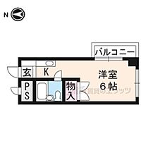 京都府京都市下京区岩上通高辻下る吉文字町（賃貸マンション1R・3階・17.82㎡） その2