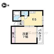 京都府京都市上京区衣棚通椹木町上ル門跡町（賃貸アパート1DK・2階・24.40㎡） その2