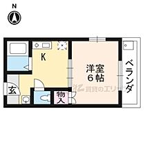 京都府京都市中京区三条通神泉苑西入今新在家西町（賃貸マンション1K・2階・19.44㎡） その2