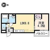 シェリール 202 ｜ 京都府京都市山科区西野今屋敷町（賃貸アパート1LDK・2階・31.31㎡） その2