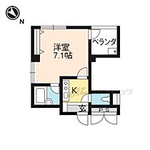 京都府京都市山科区御陵中内町（賃貸マンション1K・5階・18.80㎡） その2