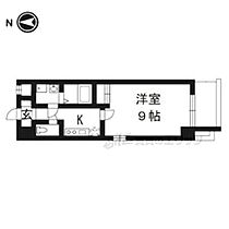 バロン 605 ｜ 京都府京都市下京区朱雀北ノ口町（賃貸マンション1K・6階・28.80㎡） その2