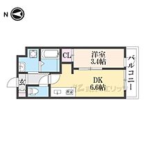 京都府京都市山科区厨子奥矢倉町（賃貸マンション1DK・2階・25.16㎡） その2