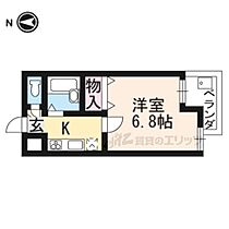 京都府京都市東山区東大路渋谷下ル妙法院前側町（賃貸マンション1K・2階・18.34㎡） その2