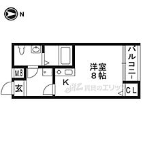 KYOTO HOUSE東寺 201 ｜ 京都府京都市南区四ツ塚町（賃貸マンション1R・2階・19.76㎡） その2