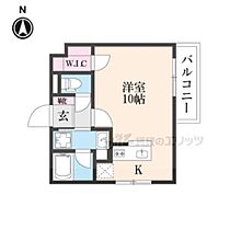 京都府京都市左京区田中里ノ前町（賃貸マンション1R・4階・25.40㎡） その2