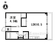 コープみささぎ 501 ｜ 京都府京都市山科区御陵原西町（賃貸マンション1LDK・5階・35.00㎡） その1