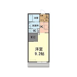間取図画像 1K