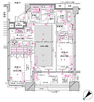 オーパスレジデンス銀座イースト 305 ｜ 東京都中央区築地７丁目13-5（賃貸マンション2LDK・3階・55.38㎡） その2