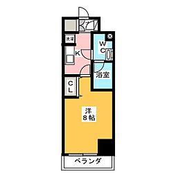 MAKESDesign森下 1Kの間取図画像