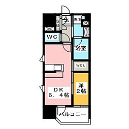 COMFORIA森下SOUTH 1DKの間取図画像