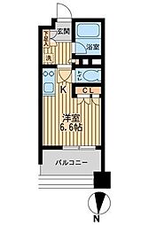プロスペクト森下 ワンルームの間取図画像