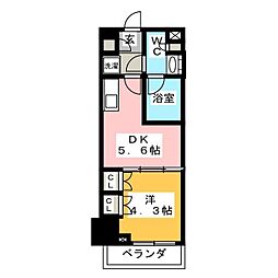 間取図画像 1DK